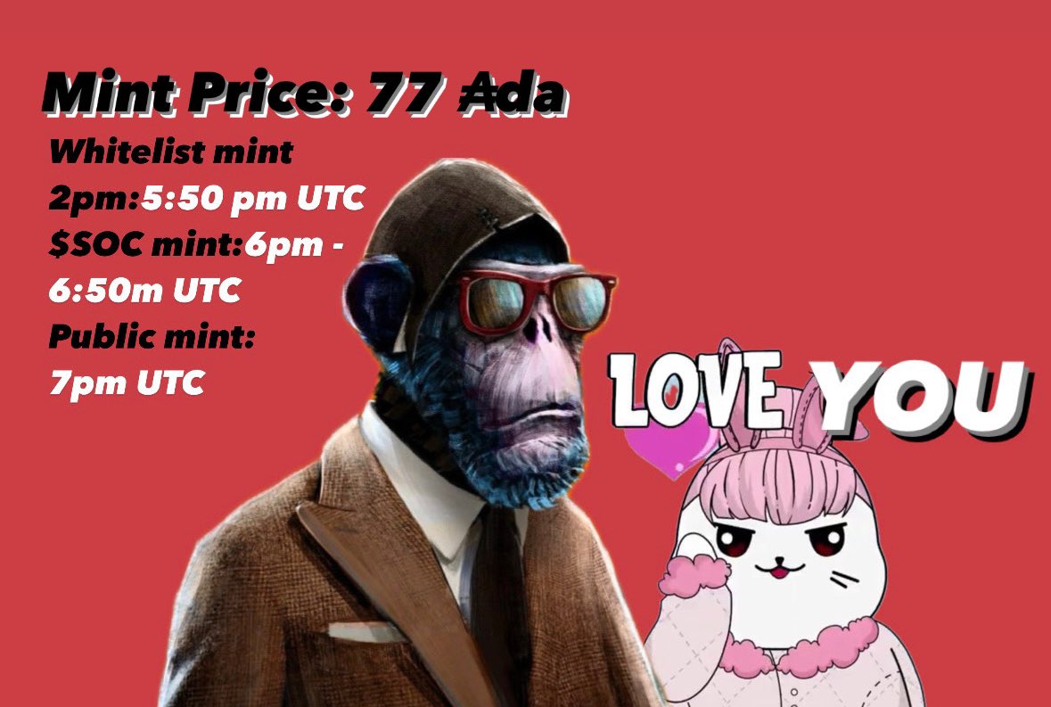 GM, web3! ☕️

It's finally time to mint <a href="/LilSappys/">sappysappy</a>.

To My Cardano frens:
"Do you even know you can mint with $SOC❓"🏝️

To my ETH frens: Cardano Mobile wallet <a href="/vesprwallet/">V E S P R</a> is the best way to mint and a user-friendly wallet for new NATIVE members.

Big shoutout to