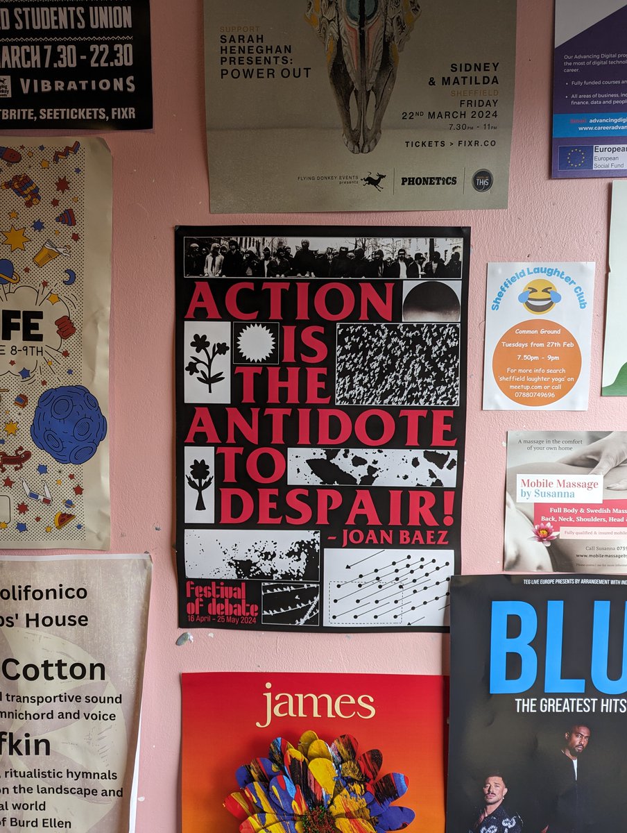 Festival of Debate 2025 (@festofdebate) on Twitter photo 🔥 This year, we commissioned artists <a href="/emredfearn_/">Emily Redfearn</a> and Black Lodge Press to design these awesome posters for the festival - have you spotted any out and about in #Sheffield yet? 🔥 This year, we commissioned artists <a href="/emredfearn_/">Emily Redfearn</a> and Black Lodge Press to design these awesome posters for the festival - have you spotted any out and about in #Sheffield yet?