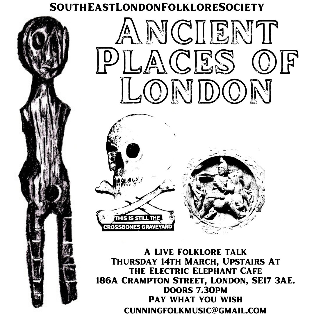 Come to @ElephantCafeUK on Thursday and go ancient. Old places in London leave imprints. I will tell you about it in a live talk. Doors 7.30pm. Talk 8pm. Come earlier and eat fine food. Entrance is pay what you wish. This event is thoughtful, inclusive and kind.