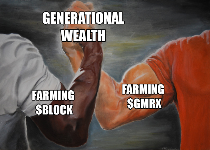 Persassy11's tweet photo. 1. Like + RT, I'll interact with yours as well.

2. Comment with $BLOCK or $GMRX, I'll gladly reciprocate the gesture.

Let's team up and maximize our profits! 💰@GetBlockGames &amp; @GaiminIo https://t.co/IU5LfeIKJK