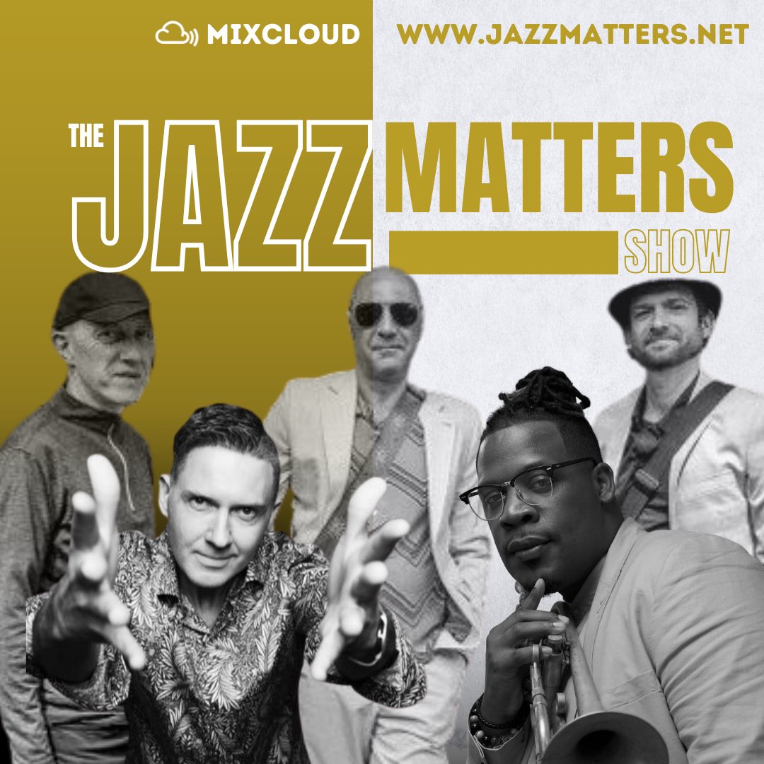 Heard the new show yet!?

Brand new music from the likes of The GAB Trio, Robin Phillips and Keyon Harrold!

Find it now on MixCloud and at JazzMatters.net/radio

#jazz #jazzmusic