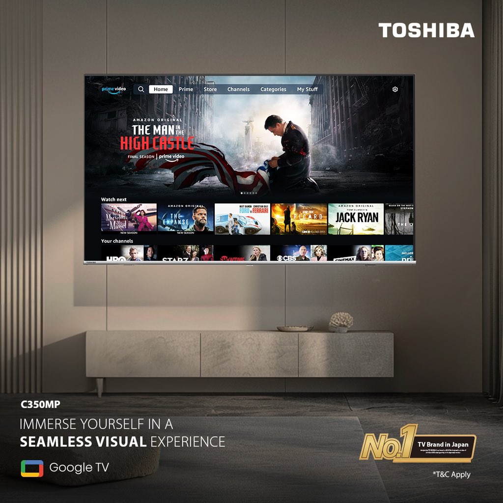 So long, cable clutter! The Toshiba C350MP TV with Google TV gives you a crystal-clear picture and a world of streaming options. What will you watch first? Buy Now: linktr.ee/toshibaindia_ #ToshibaTvlndia #C350MP #BeRealBeBrilliant