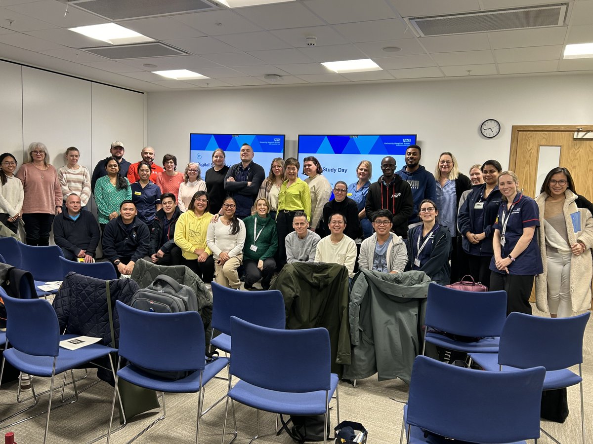 pasquabalestra's tweet photo. Great success at the fist two Digital Study Days for @UHSussex . General feedback was very positive and the general rating was 4.47/5!
Thank you for my team for the great support in this project!
What a great achievement for the #digitalnurses and for the Digital Links! ๐ https://t.co/qA3B0Pswv3