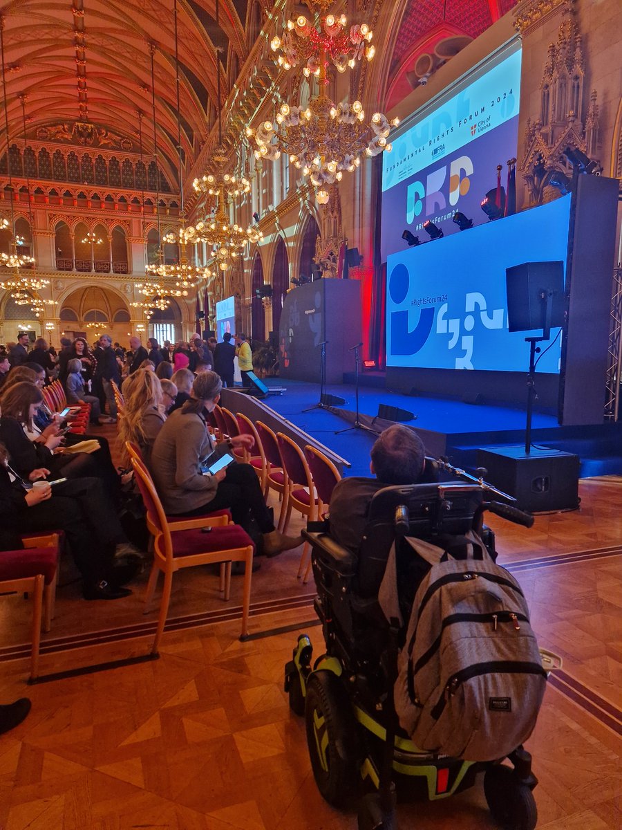 kamiloulis's tweet photo. Attending the #RightsForum24 of the @EURightsAgency in Vienna. Later, I will participate at a human rights table on shaping a socially and environmentally sustainable Europe. https://t.co/zLKXMO0tcw