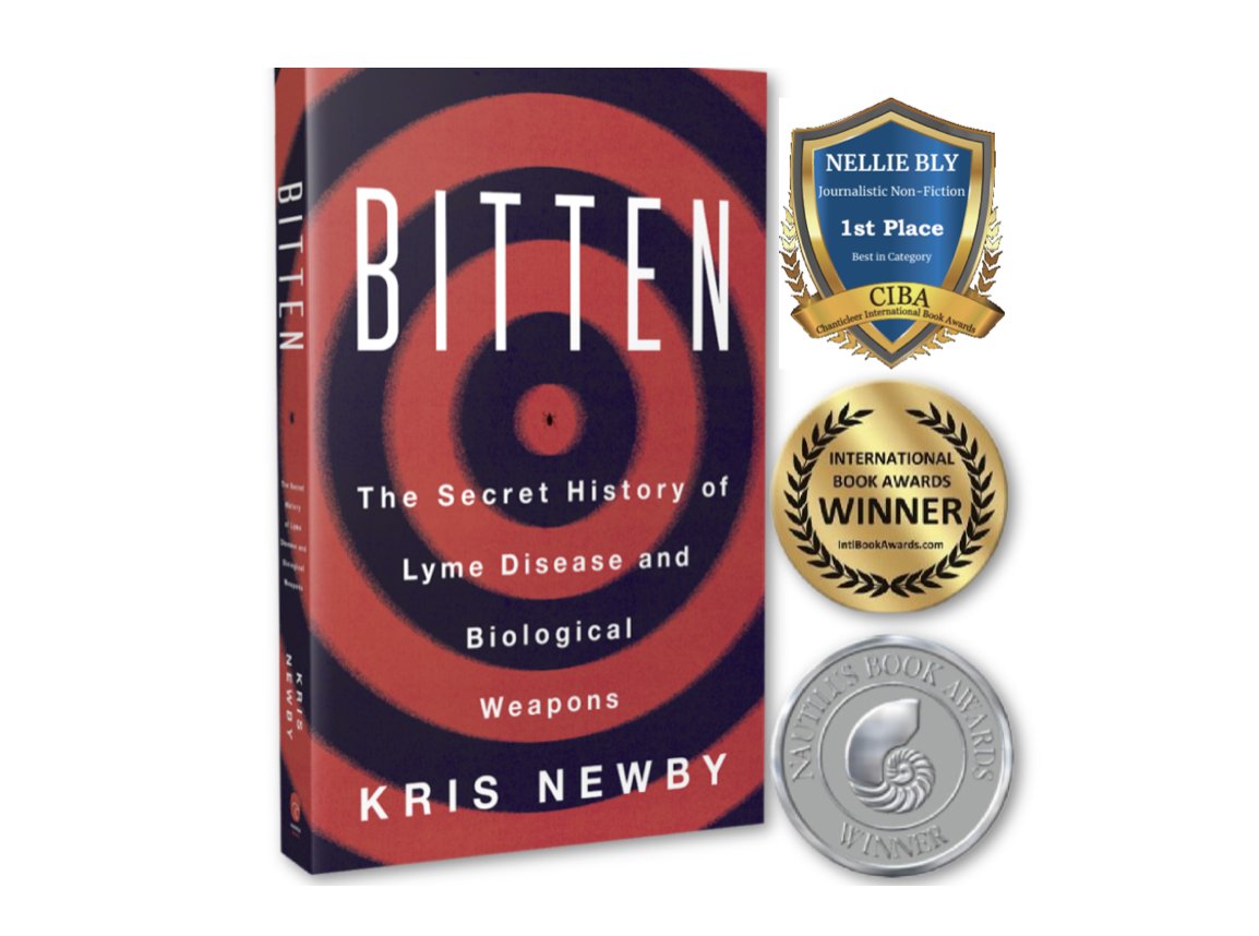 🔥$1.99 'BITTEN: The Secret History of Biological Weapons and Lyme Disease' on Kindle (limited time). Spread the word! tinyurl.com/2zr6f6ep