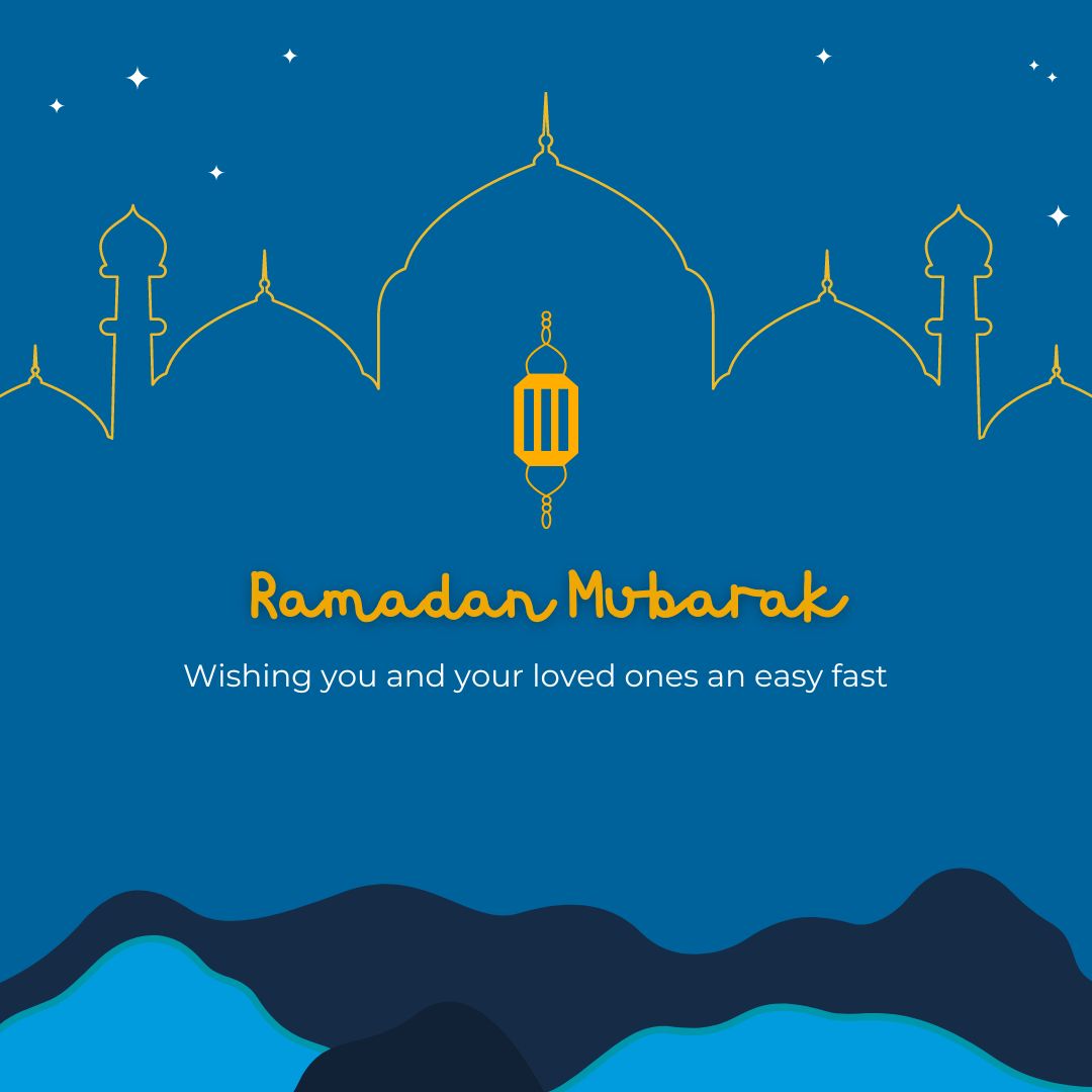 Ramadan Mubarak from us to you! May this Ramadan help you and your loved ones see joy, clarity, and generosity.