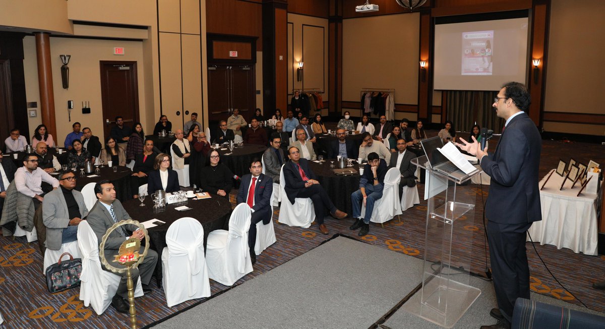 CG @S_Nath_S delivered remarks at the International Women's Day celebrations organized by the Institute of Chartered Accountants of India, Toronto Chapter @MEAIndia @IndianDiplomacy @HCI_Ottawa