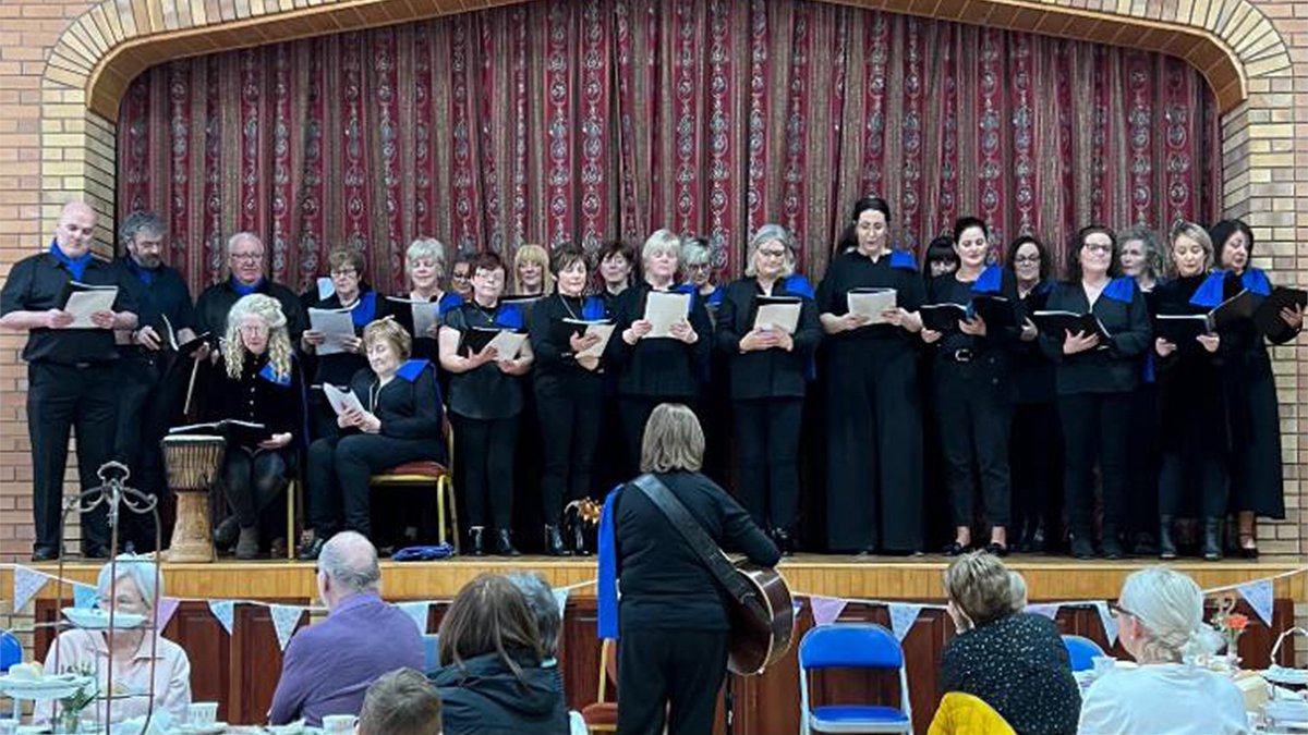 Moneydarragh Hub (@moneydarraghhub) on Twitter photo Moneydarragh Melody Makers were delighted to support Mourne Stimulus and <a href="/Smiles_Romania/">Smiles Foundation</a> at the Vintage Tea Party in Christ Church Kilkeel on Saturday!
If youβd like to join the singing group, they meet each Wednesday from 7β8pm at Moneydarragh Hub β all are welcome! Moneydarragh Melody Makers were delighted to support Mourne Stimulus and <a href="/Smiles_Romania/">Smiles Foundation</a> at the Vintage Tea Party in Christ Church Kilkeel on Saturday!
If youβd like to join the singing group, they meet each Wednesday from 7β8pm at Moneydarragh Hub β all are welcome!