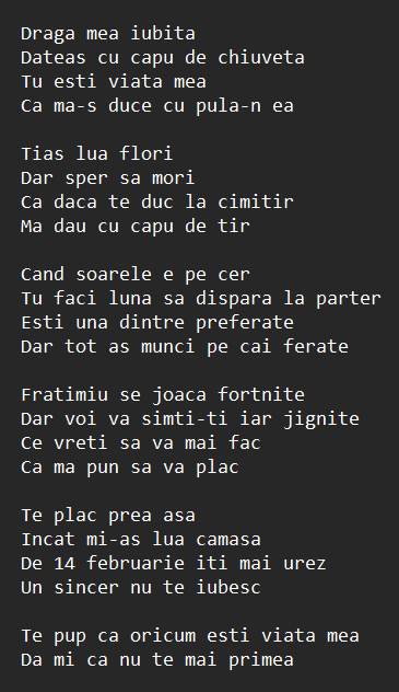 Bearkombat700's tweet photo. A dedication to your wives 😘😘
Ps: (you can translate from romanian to english if you don't know romanian) https://t.co/iUQfyUjSmI