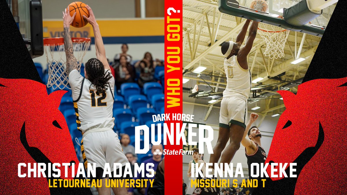 Matchup #1 @ChristianAdams_ from @LETUMBB 🆚 @finao10 from @Miners_MBB Vote for your favorite ⬇
