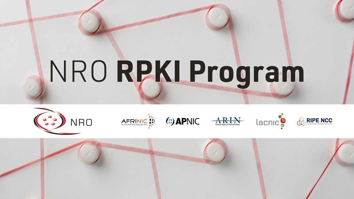 TeamARIN's tweet photo. Today on the ARIN Blog we've shared a guest post from @theNRO's new Resource Public Key Infrastructure (RPKI) Program Manager, @SofiaSilvaB, discussing how the NRO is working toward a robust, coordinated, and secure #RPKI service: https://t.co/vO3xC4t6tY

#RoutingSecurity https://t.co/I9THhgSU7Q