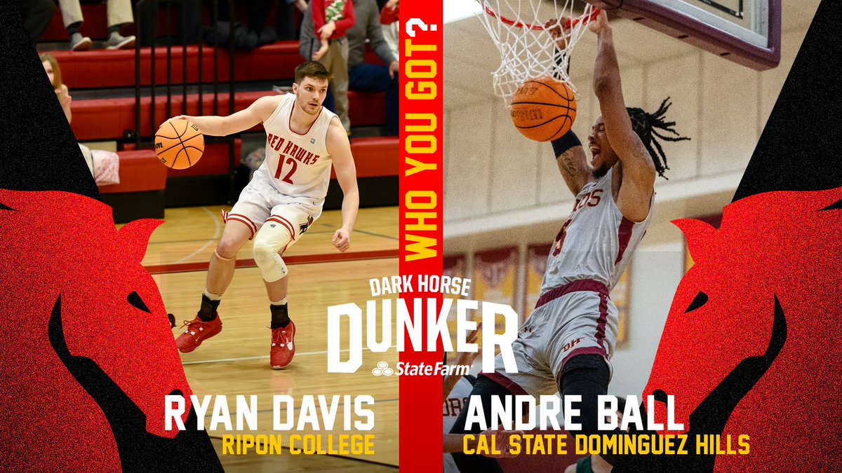 Matchup #2 @ryanadavis22 from @riponcollegembb 🆚 @5Andreball from @CSUDHmbb Vote for your favorite ⬇