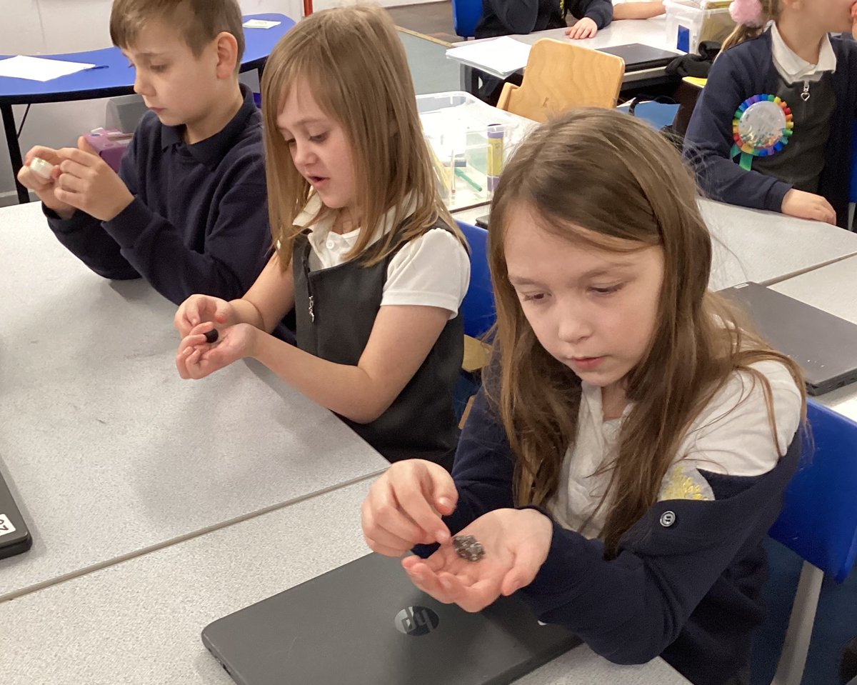 CamblesSchool's tweet photo. Team Elephant is reading โThe Pebble in my Pocketโ as part of British Science Week. One of the pebbles in the teacherโs pocket was a meteorite fragment. #CamblesforthReading #CamblesforthScience #bsw24 @ScienceWeekUK #MeredithHooperAuthor #ChrisCoadyAuthor https://t.co/6IdNhZHJVk