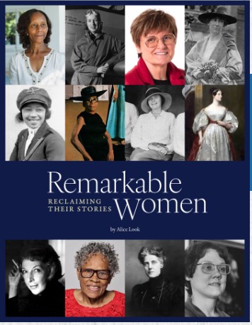 We are honored to support this special Women's History Month program at @darienlibrary - author Alice Look will discuss her inspirational new book, Remarkable Women: Reclaiming their Stories barrettbookstore.com/event/partner-…