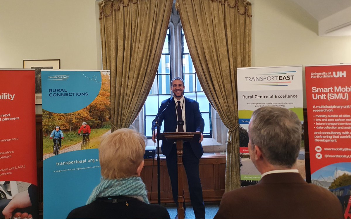 Alex Buckland-Stubbs (@alexstubbs92) on Twitter photo <a href="/SmartMobilityUH/">Smart Mobility Unit</a> colleagues attended the launch of <a href="/transporteast/">Transport East</a>'s "Rural Connections" report chaired by <a href="/CopseyScott/">Dr Scott Copsey</a> in the <a href="/HouseofCommons/">UK House of Commons</a> today. An important event and publication to highlight challenges and key recommendations to improve transport for communities in the EofE <a href="/SmartMobilityUH/">Smart Mobility Unit</a> colleagues attended the launch of <a href="/transporteast/">Transport East</a>'s "Rural Connections" report chaired by <a href="/CopseyScott/">Dr Scott Copsey</a> in the <a href="/HouseofCommons/">UK House of Commons</a> today. An important event and publication to highlight challenges and key recommendations to improve transport for communities in the EofE