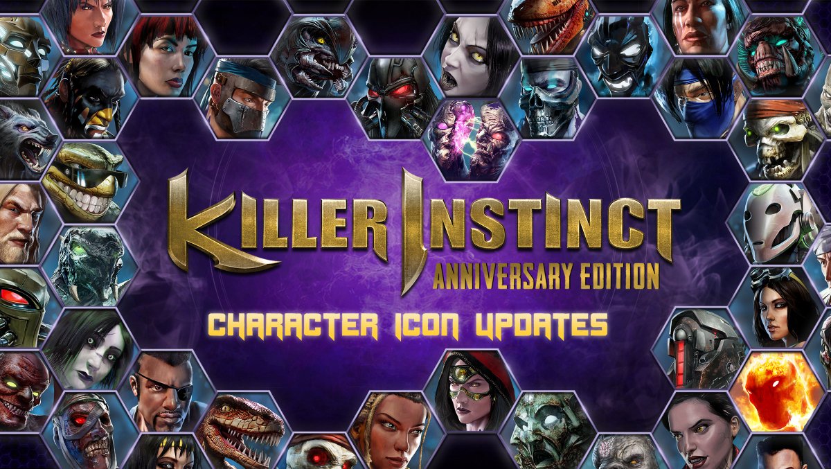 KillerInstinct's tweet image. Of the many Anniversary Edition changes, one of our favorites is the addition of refreshed Character Select portraits for all 29 fighters. To hear more about how those changes came to be, check out this interview with members of the @IronGalaxy Development Team.…