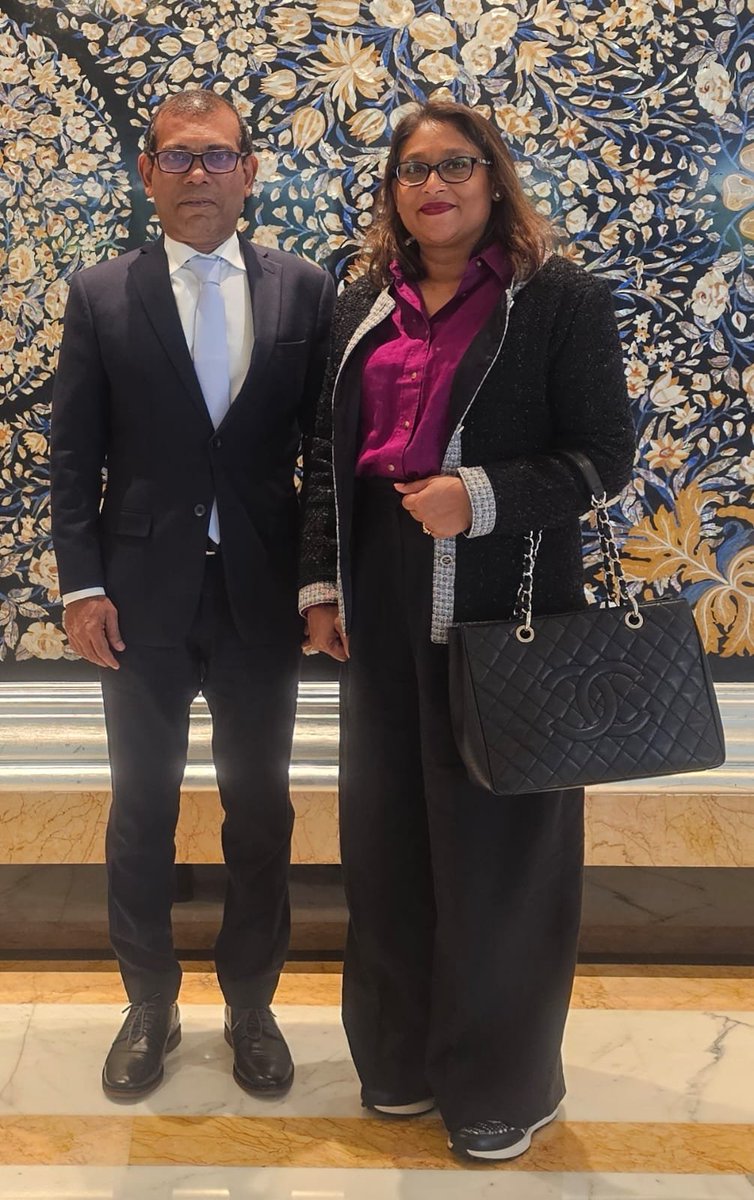 Last week I was pleased to meet @MohamedNasheed, Secretary-General of @TheCVF, and former President of #Maldives. As a former @TheCVF Thematic Ambassador for Vulnerability, I know firsthand the important work the Forum does - and I know it will go from strength to strength under…