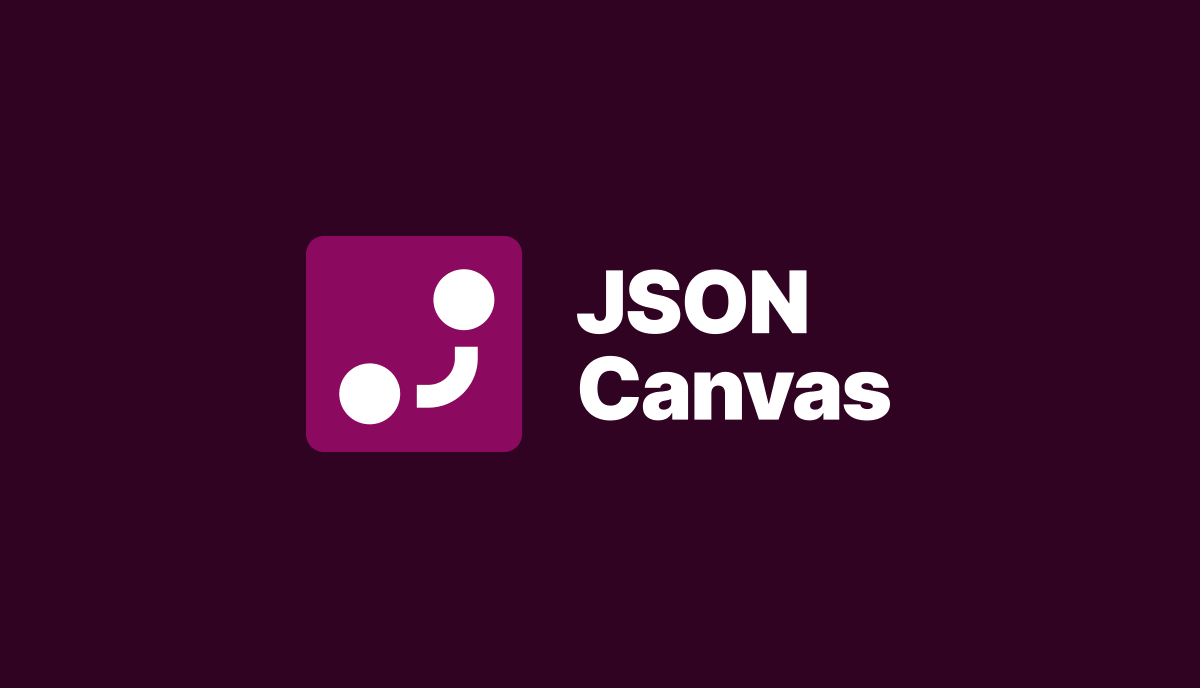 The Obsidian Canvas file format is now called JSON Canvas and has its own site, specification, and open source resources. JSON Canvas can be implemented freely as an import, export, and storage format for any app or tool. All the resources associated with JSON Canvas are open…
