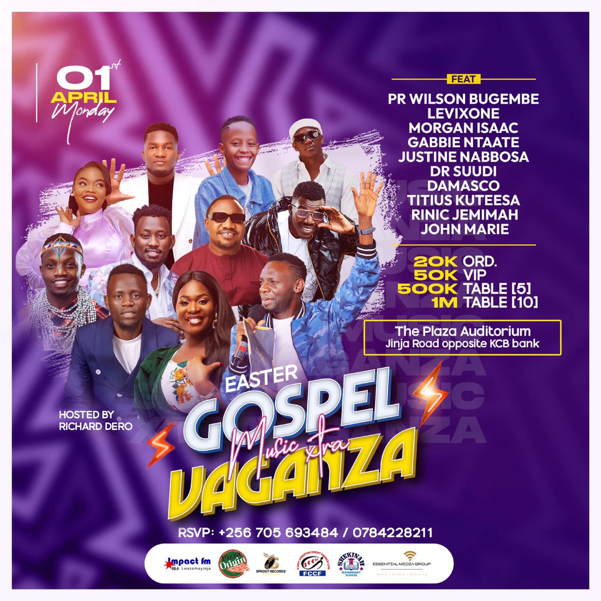 Easter Monday is a day we be chilling at home with no options of where to go. So I here would like to invite you all for this amazing event call it a 'Family Get Away Event.' Come let's celebrate Jesus #EasterGospelMusicXtravaganza
