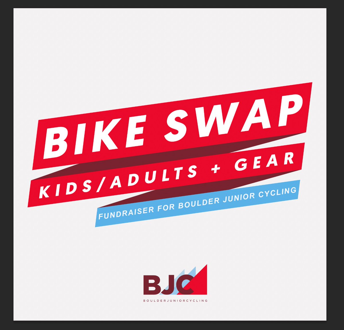 The BJC Bike Swap is Saturday, April 13. Open to the public, buy and sell gear for kids and adults!