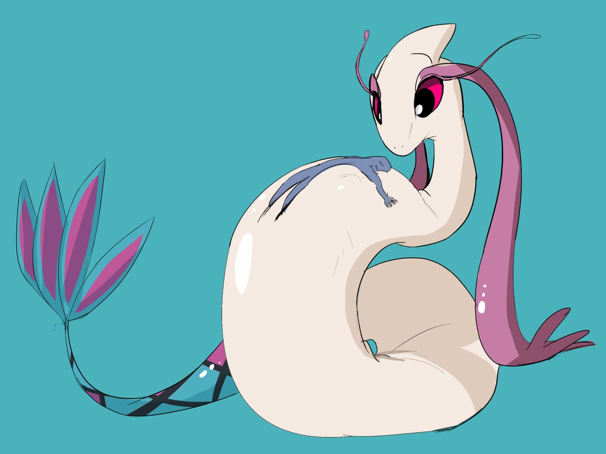 Hugs 

#milotic #PokemonDay2024 #Pokemon