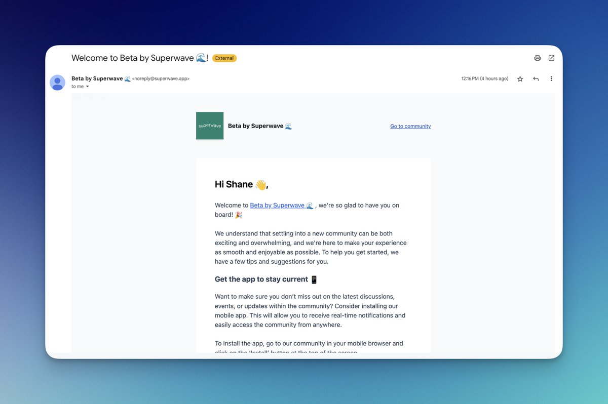 superwave tweet media