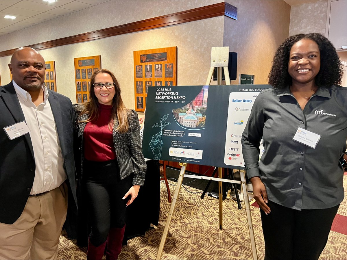 rmfengineering's tweet image. We enjoyed being among our fellow AEC professionals at the 43rd Annual State Construction Conference in Raliegh, learning about the planning, design, and construction of state capital projects.

@NCDOA

#rmf #rmfengineering #engineering #AEC #networking
