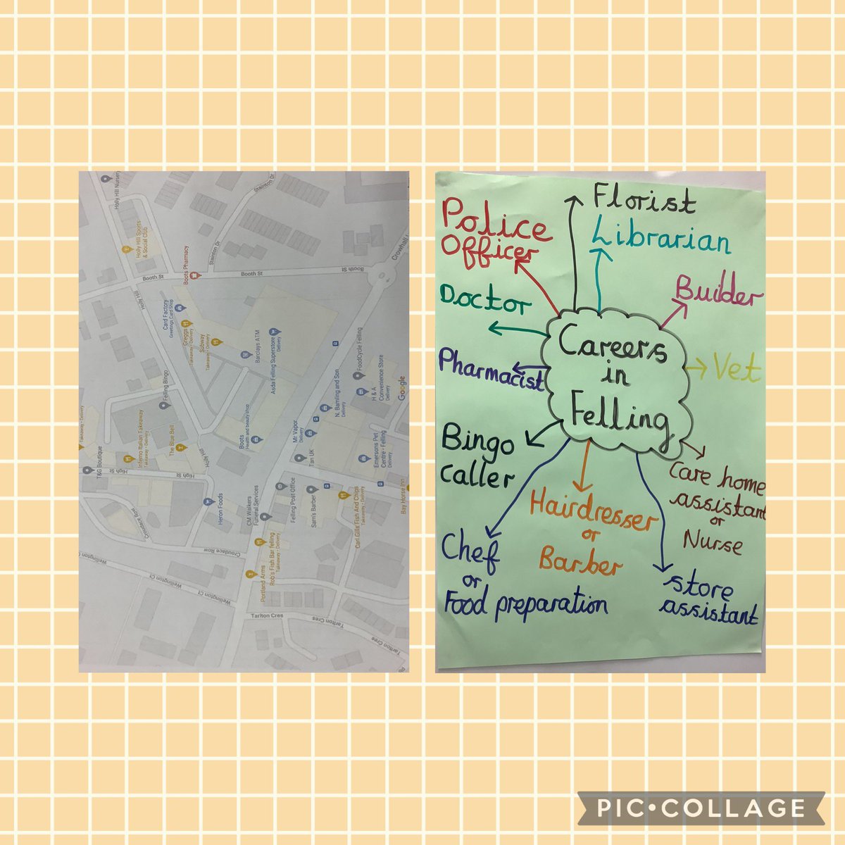 Donna Doyle (@missdoyle_falla) on Twitter photo During careers day we thought about lessons we enjoy and skills we have to help us identify careers we might be interested in. We used a map of the local area to identify potential careers that might be suitable for us in Felling. <a href="/Mrs_Crellin/">Mrs Crellin Falla</a> <a href="/Miss_Carr_Falla/">Miss Carr</a> <a href="/FallaParkSchool/">Falla Park Community Primary School</a> During careers day we thought about lessons we enjoy and skills we have to help us identify careers we might be interested in. We used a map of the local area to identify potential careers that might be suitable for us in Felling. <a href="/Mrs_Crellin/">Mrs Crellin Falla</a> <a href="/Miss_Carr_Falla/">Miss Carr</a> <a href="/FallaParkSchool/">Falla Park Community Primary School</a>