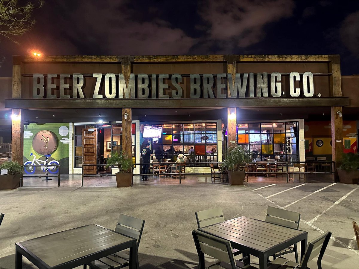The next party is St. Patrick's Day on Sunday March 17th 🍀 #dontmissit 

BEER ZOMBIES BREWING CO.
831 W. Bonanza Rd. LV NV 89106

Open 7 days a week
Sun 11a-10p
Mon 11a-10p
Tues 11a-11p
Weds 11a-11p
Thurs 11a-11p
Fri 11a-12a
Sat 11a-12a