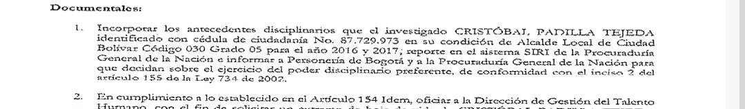 <a href="/petrogustavo/">Gustavo Petro</a> Presidente a quién le preguntamos sobre el nombramiento que le van a realizar a Cristóbal Padilla Tejada , puesto que presentaba una investigación en 2022 por la <a href="/GobiernoBTA/">Secretaría de Gobierno</a> cuando fue Alcalde Local de Ciudad Bolívar ? <a href="/AForeroM/">Andrés Forero CD</a> <a href="/Danielbricen/">Daniel F. Briceño</a> <a href="/migueluribef/">Miguel Uribe Fans 🇨🇴🇮🇱</a>