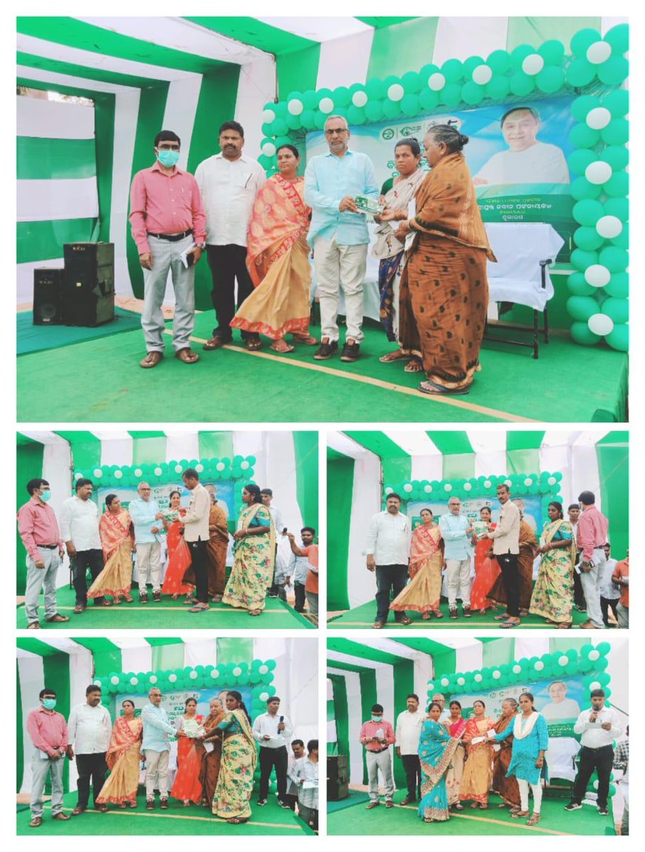 Today BSKY NABIN Card distribution program held at Block premises,GOSANI in presence of Chairperson/BDO and PRI Members @CMO_Odisha @PRDeptOdisha @IPR_Odisha @DM_Gajapati @CDO_ZP_GJP @IPR_Odisha