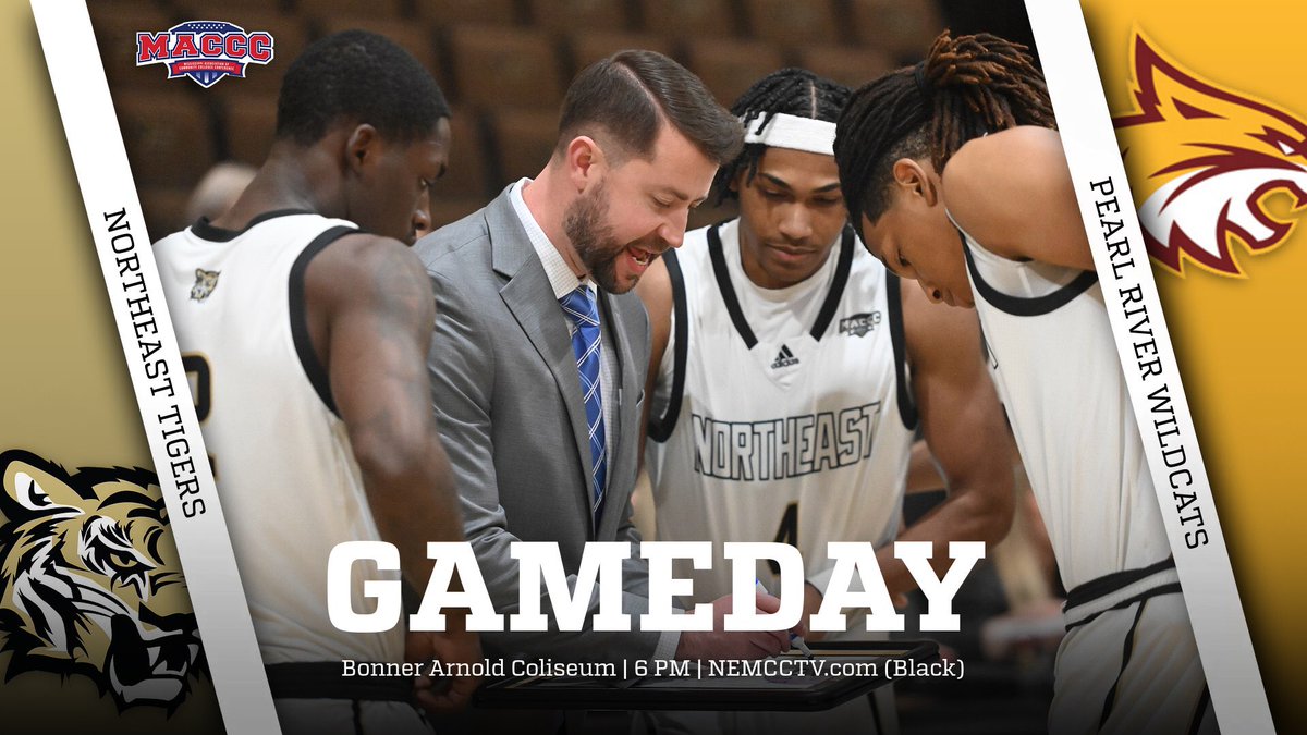 NEMCCTigers's tweet photo. MBK | We’ve got a rematch of last week’s regular season finale as @NEMCCBasketball’s region tournament begins! Come support our guys &amp; #PACKtheBAC!

🆚 @PRCCBasketball
📍 Bonner Arnold Coliseum (Booneville, MS)
🕰️ 6 pm
📺 https://t.co/yqqUIPTQ2S
🐯 #TigerTown | #PlayingForChief🙏 https://t.co/JpeuuC897H