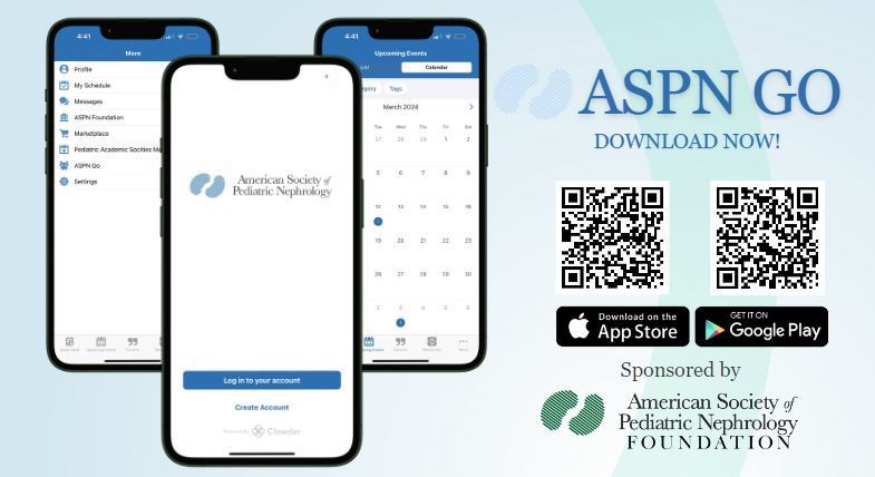 📲 Exciting news! The ASPN GO mobile app is now live! 🎉 Exclusively for ASPN members. Not a member yet? Join ASPN today to connect with your community right from your palm. Download now! #ASPNeph #Pediatrics #MobileApp 📱👩‍⚕️👨‍⚕️