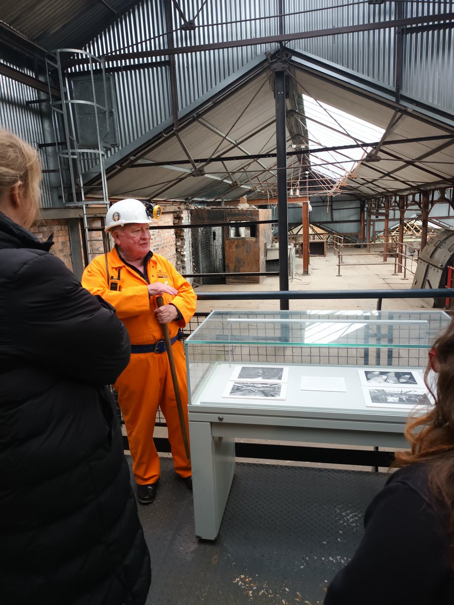 Thanks so much to the @NatMiningMuseum for hosting a group of S3 pupils studying Spanish from @newbattlehigh @newbattlelangs Fascinating tour, then translation of the 'Visit' section of the website for Spanish tourists!