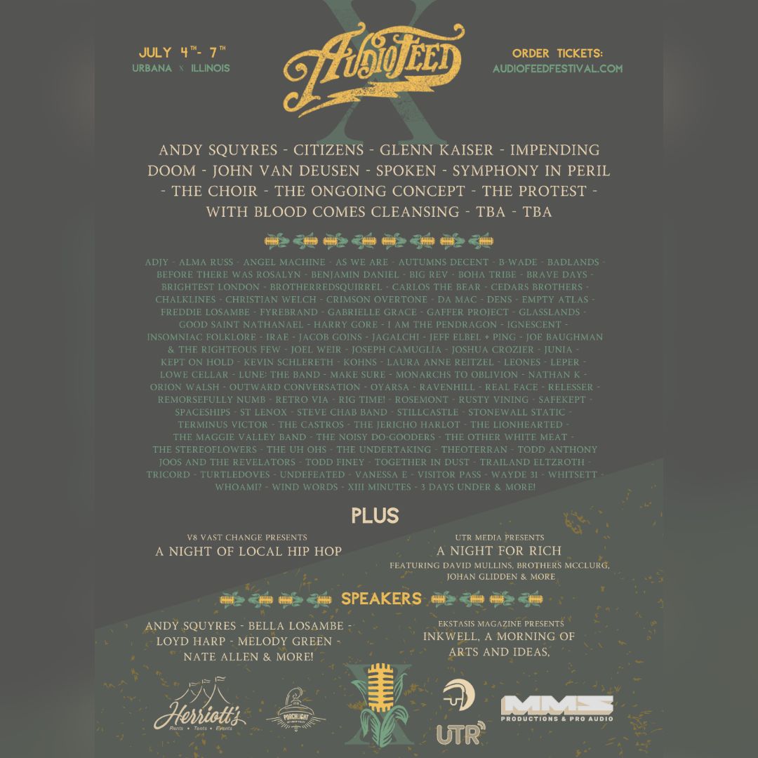 We're so excited to be at <a href="/audiofeedfest/">Audiofeed Festival</a> once again this year! Get your tickets now: audiofeedfestival.com/tickets