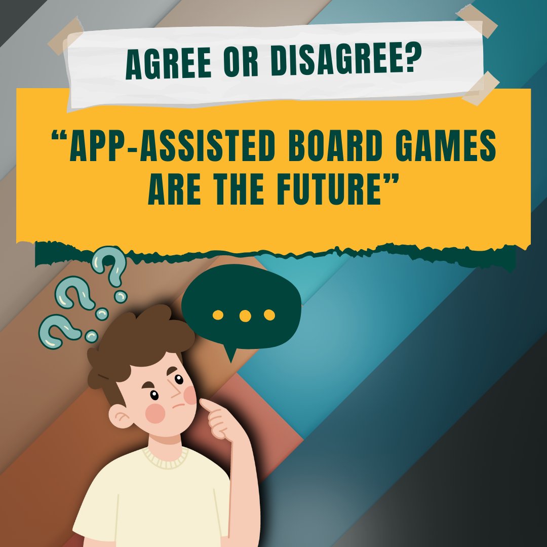 App-assisted games are THE bomb! 🙌 Agree ✅ or Disagree? ❌ Let's discuss 👀 #agreetodisagree