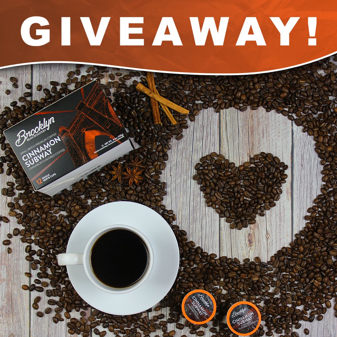 It’s Giveaway time! To enter, tag a friend who loves BBR ☕ Winner will be chosen on the 18th. Good luck! 🎊

#Coffee #Kcup #Keurig #Brooklyn #BBR #MugLife #CoffeeBreak #NYCCoffee #NewYork #CoffeeLover #CoffeeGram #Cafe #CinnamonSubway #Giveaway