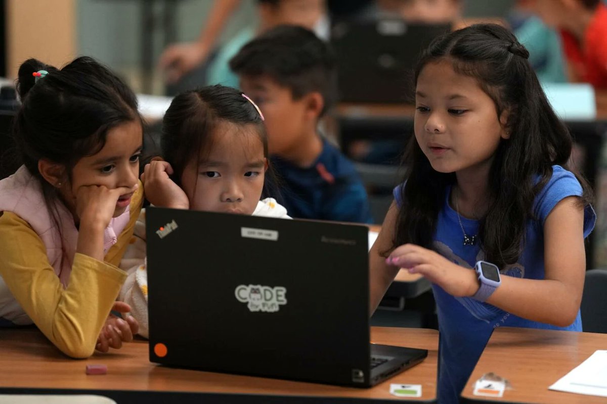 Codeforfun2's tweet image. We are thrilled to share that our organization has been featured in Los Altos Town Crier. This article highlights our achievements since our adventure started 10 years ago, showcasing our commitment to excellence and innovation. losaltosonline.com/schools/los-al…