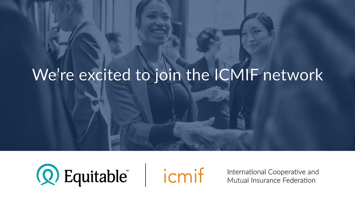 equitablelife's tweet image. We’re excited to join the International Cooperative and Mutual Insurance Federation (ICMIF) a global association for cooperative and mutual insurance companies.

#MutualInsurance #ClientImpact #Mutual #OnlyAtICMIF