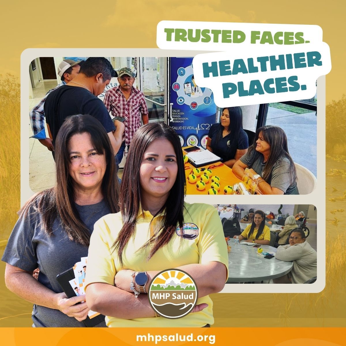 Together, Melba and Melissa are not just changing lives; they are saving them. Meet two incredible Community Health Workers from Florida whose passion is our inspiration and impact— the heartbeat of our mission at MHP Salud. 

#CommunityHealth #HealthHeroes #Florida #MHPsalud