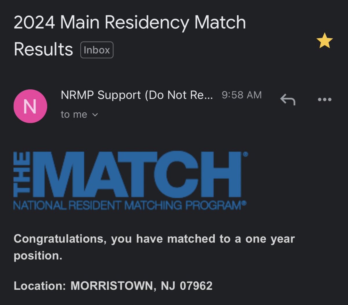 I’m going to be a surgeon!!!!!

So happy to have matched at my top choice!
Incredibly thankful for the support of my family, friends, and mentors.

Can’t wait!!  🤩⭐️

#GeneralSurgery #Match2024