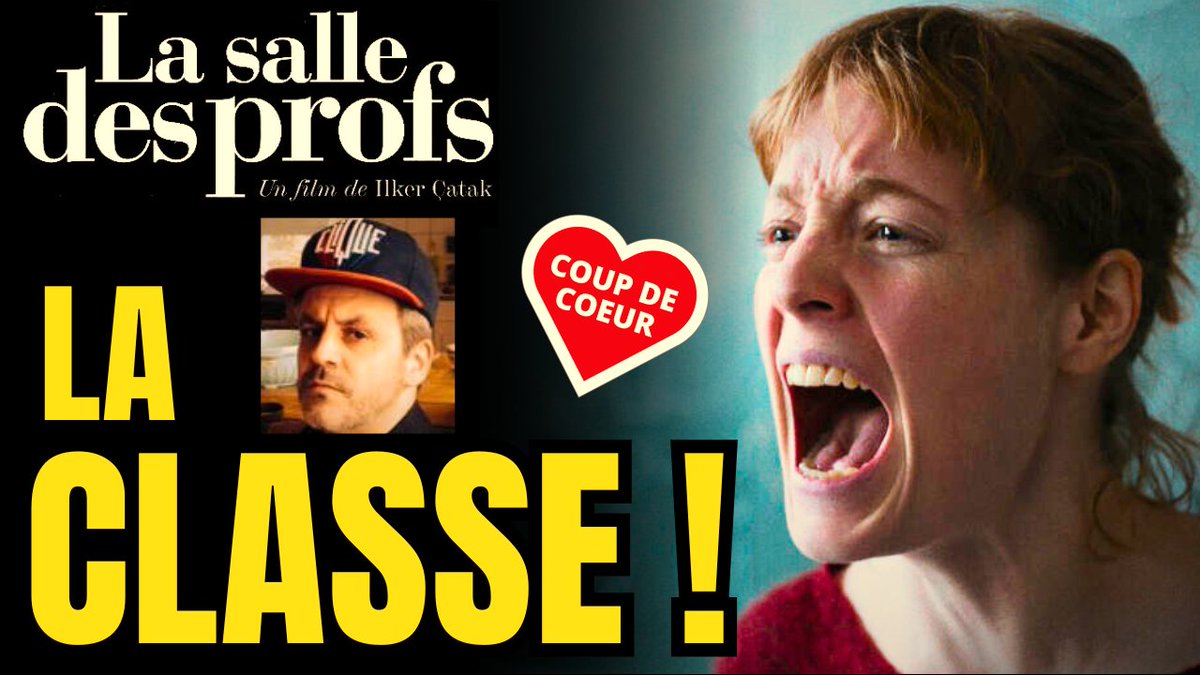 La salle des profs : Thriller social paranoïaque !🔥
Mon avis ici ➡️ youtu.be/rATFp36fN8E
Like et RT en mode critique de critiques de critiques !
#Merej #LaSalleDesProfs #Oscars2024 #Anatomiedunechute #LaZoneDinteret