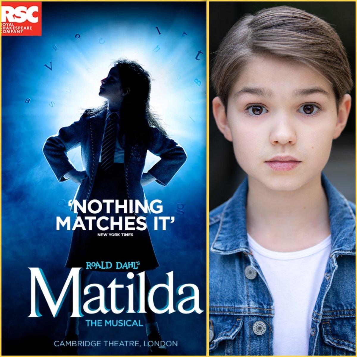 Our phenomenal Harry joins the cast of Matilda The Musical. 
We’re so proud and can’t wait to see him in action. 

Headshot: PictureMePhotography

whatsonstage.com/news/matilda-t…
