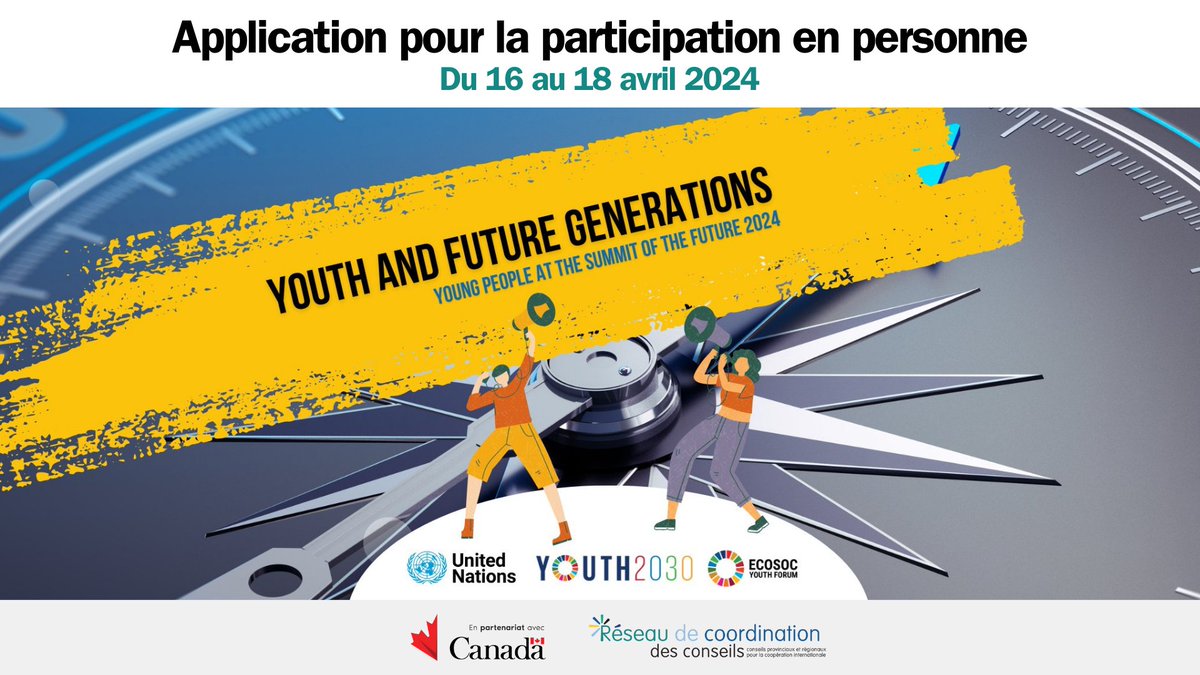 Are you 18-25 & passionate about changing the 🌍? Join us at the ECOSOC Youth Forum 2024, NY, April 16-18. Make your voice heard for the 2030 Agenda & SDGs. Apply now! Details ➡️ icn-rcc.ca/en/ecosoc-yout…