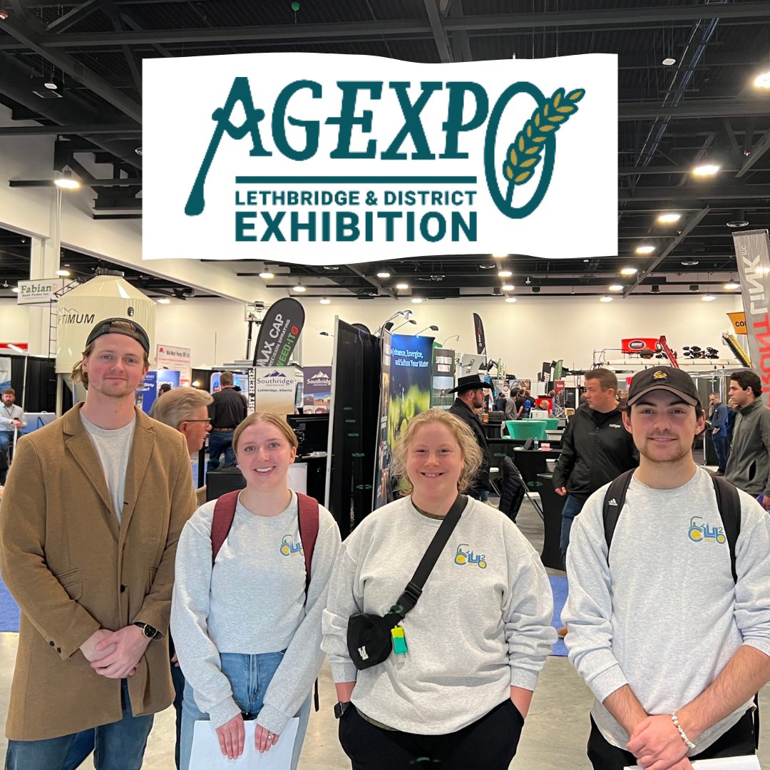 We had a great time connecting with farmers and tech companies at this year's Ag-Expo &amp; North American Seed Fair in Lethbridge!🌱
With over 300 exhibitors at the Agri-food Hub and Trade Centre, we had a few days full of networking, learning, and fun
#lethbridgeag #agriculture