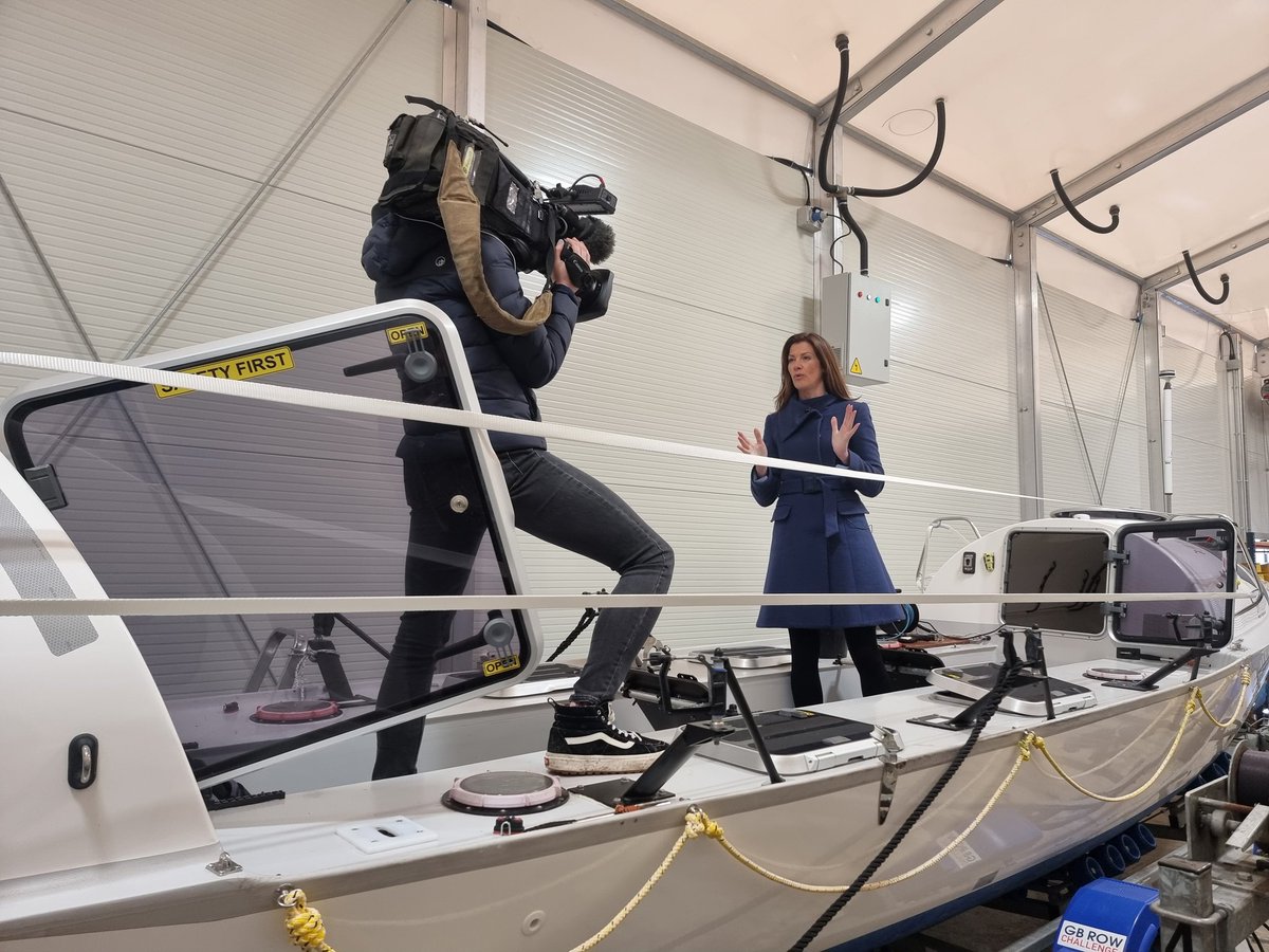 Tune in tonight at 6pm on ITV Meridian! 📺 The inspirational women in team Sea Change talk about taking part in this year's GB Row Challenge 🌊 @itvmeridian #BritishScienceWeek #WomenInSTEM #RowWithAPurpose