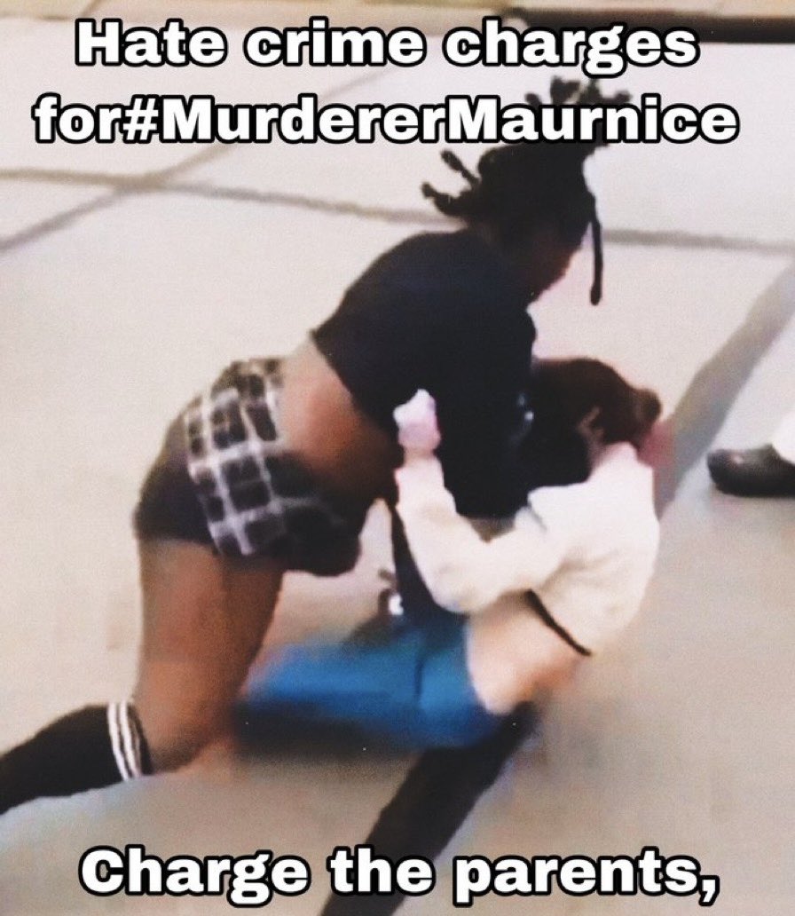 Chicago1Ray's tweet photo. (15) yr old Maurnice DeClue has been charged with assault in the horrific beating of a student who's now in critical condition 

(RT) 
if you think the charges should be upgraded to a hate crime and if she dies, Murder 

The media is downplaying this bc it doesn't fit the narrative... get your kids outta Public school folks, if you can, they'll thank you for it later, and so will we 👇