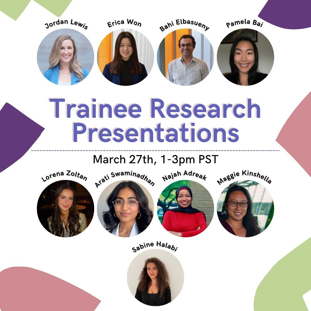 Trainee Research Presentations are on March 27th‼️ You wouldn't want to miss out on our incredible lineup of #womenshealth #traineepresentations and #networkingsession with peers from the GCI, @WomensHealth, and @ResearchonWH 🌟 Register here! ⏩: buff.ly/3OKh2S7