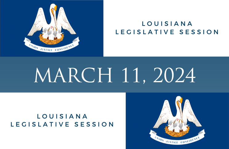 Wishing luck to our Baton Rouge team as they kick off the 2024 Louisiana Legislative Session today!