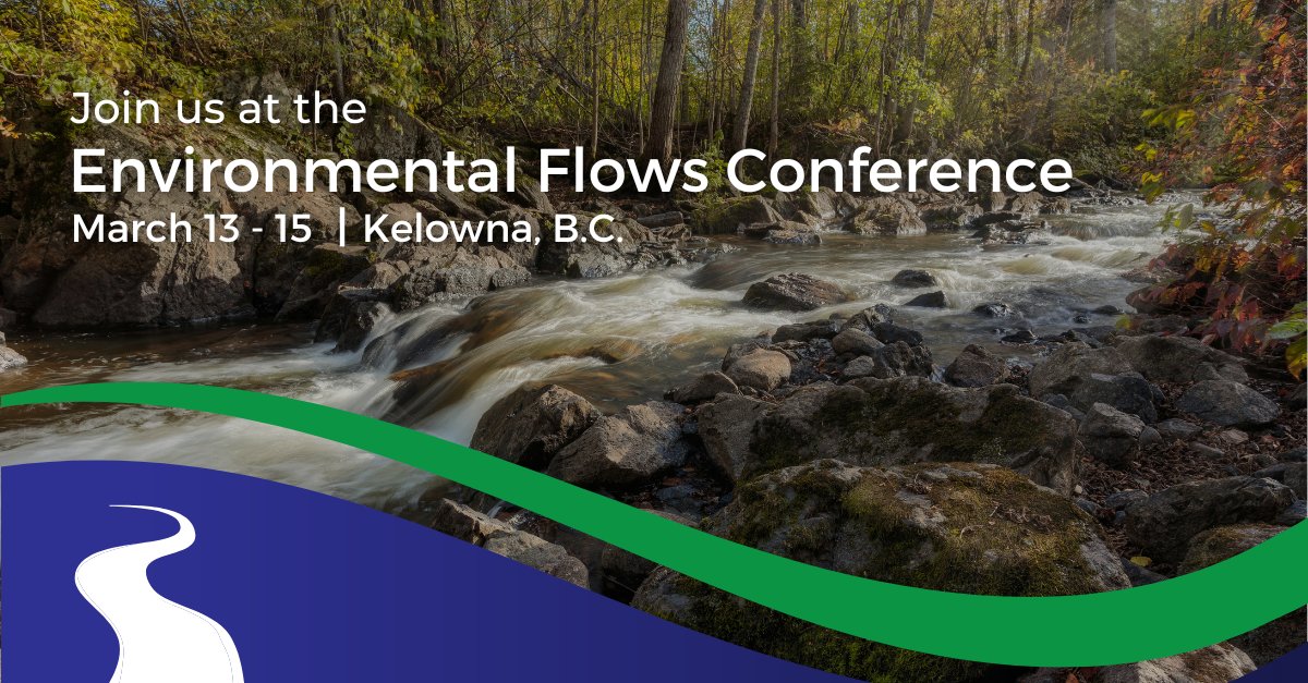 Join us at the #EnvironmentalFlows Conference this week as we unite with experts and community leaders to discuss the pressing challenges facing our aquatic ecosystems today. Swing by our booth to discuss impactful solutions with our dedicated team of scientists! #WaterManagement